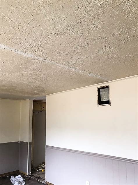 house ceiling has a metal cylinder smoke|3 Common Ceiling Stains & Their Causes (With Removal Tips).